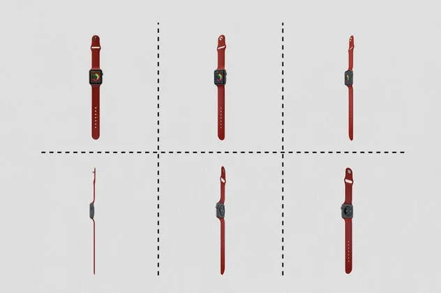 智能Apple手表设备展示样机 Apple Watch Kit Mockup插图(1)