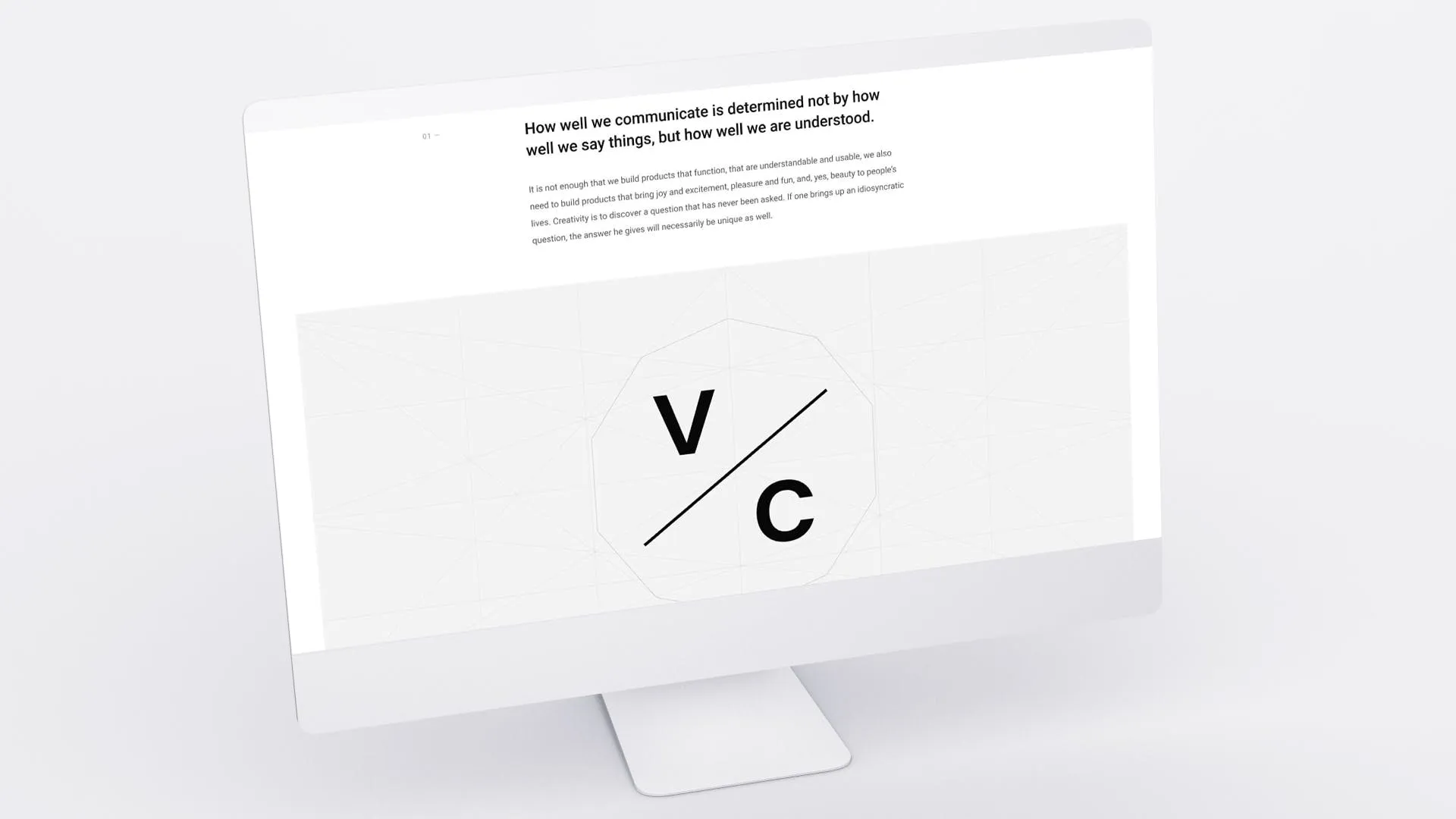 网站UI界面设计效果图预览白色iMac电脑样机模板 White iMac Mockup插图(7)