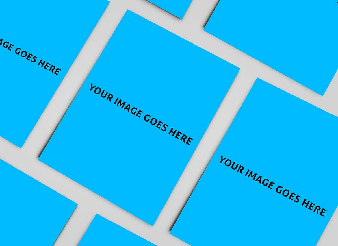 时尚简约多用途的海报宣传单DM样机VI展示模型mockups插图(3)