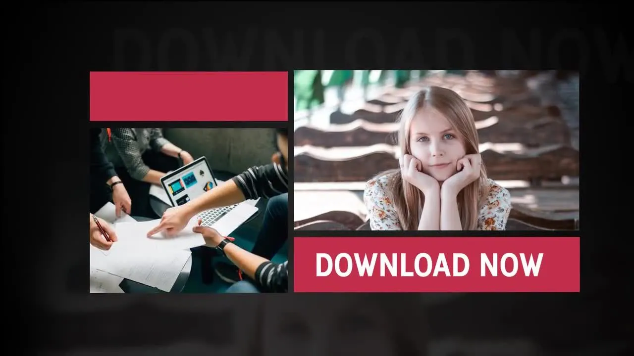 广播宣传介绍幻灯片像素设计精选AE模板