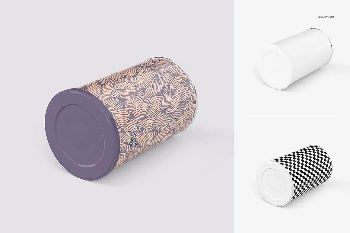 瓶瓶罐罐样机展示模型mockups插图(1)