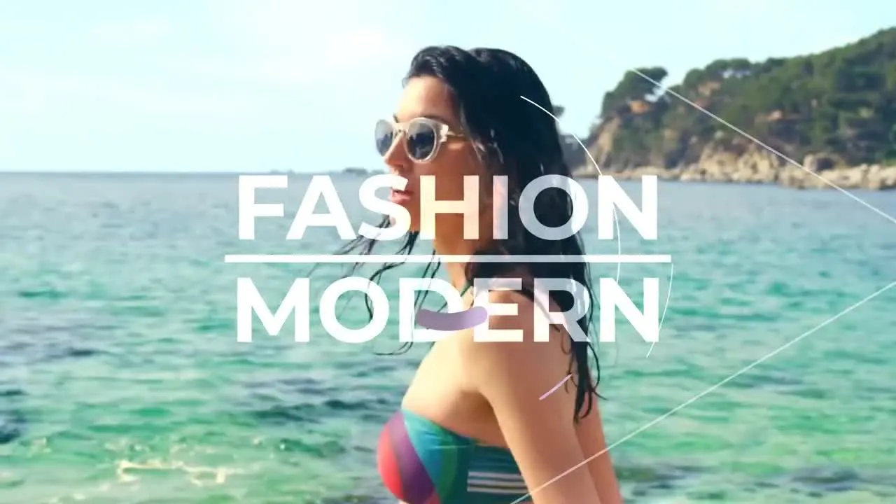 现代设计的时尚开瓶器像素设计精选AE模板