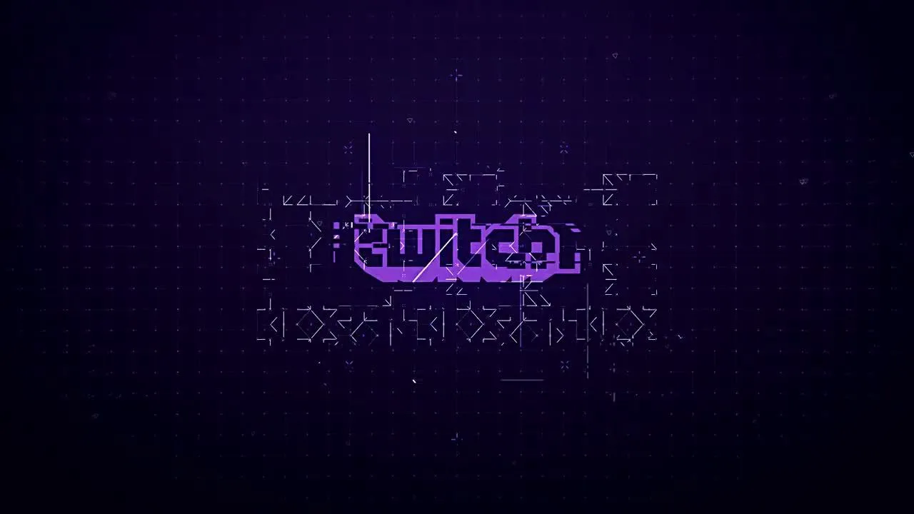 快速且充满活力的超模式数字网络徽标像素设计精选AE模板