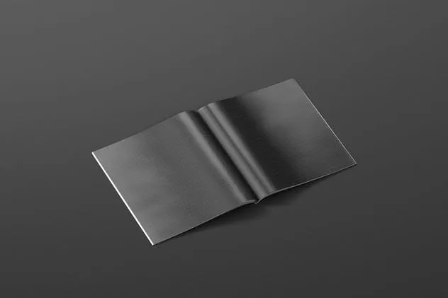 时尚方形广告杂志样机模板 Magazine Mockup – Square插图(2)