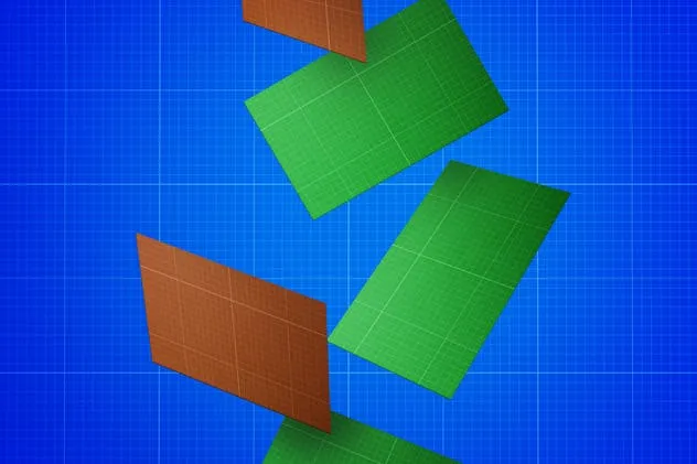 企业名片设计展示样机v2 Business Card Mockup V.2插图(12)