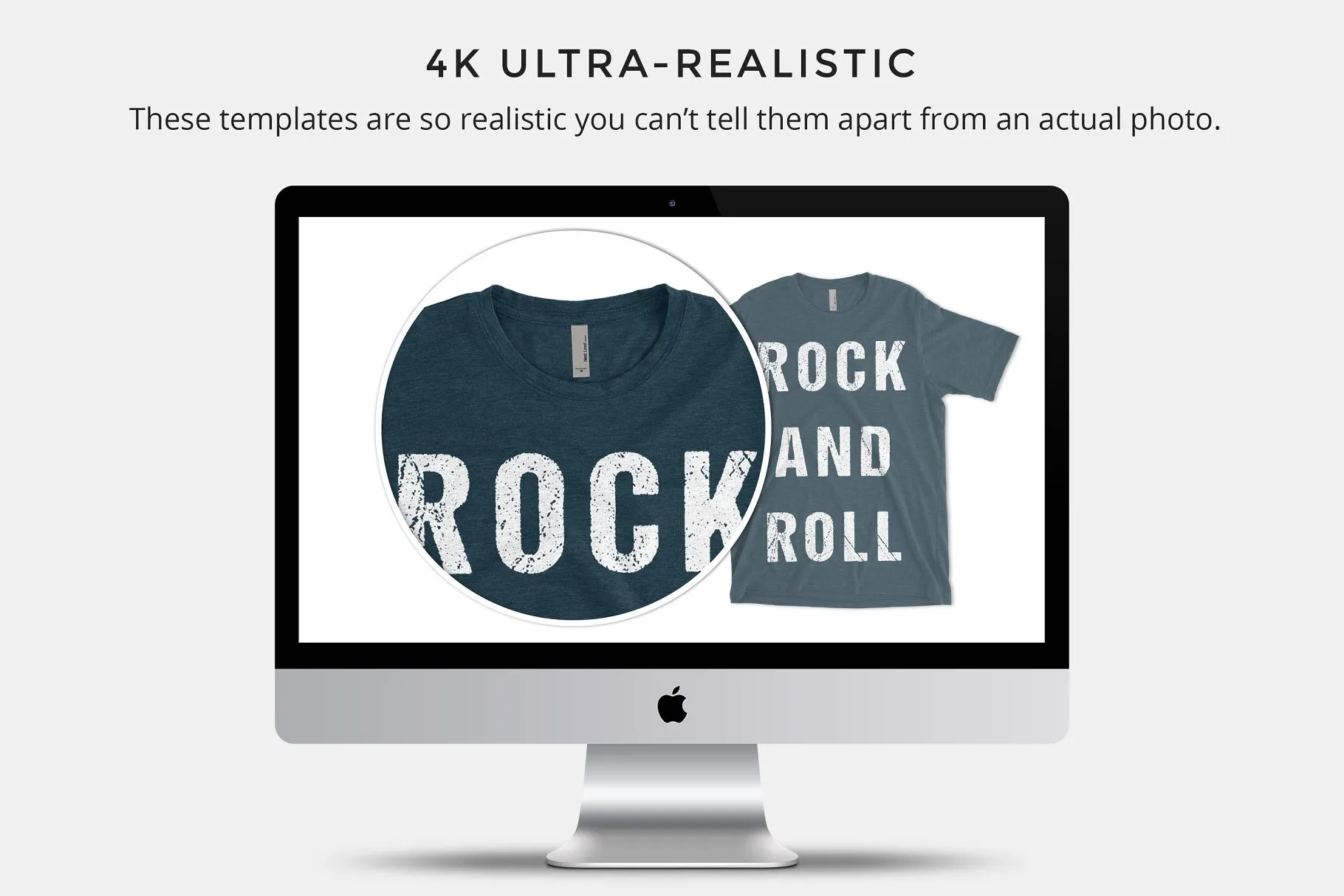 棉织男士T恤样机模板 Next Level 6200 Poly/Cotton Crew插图(4)