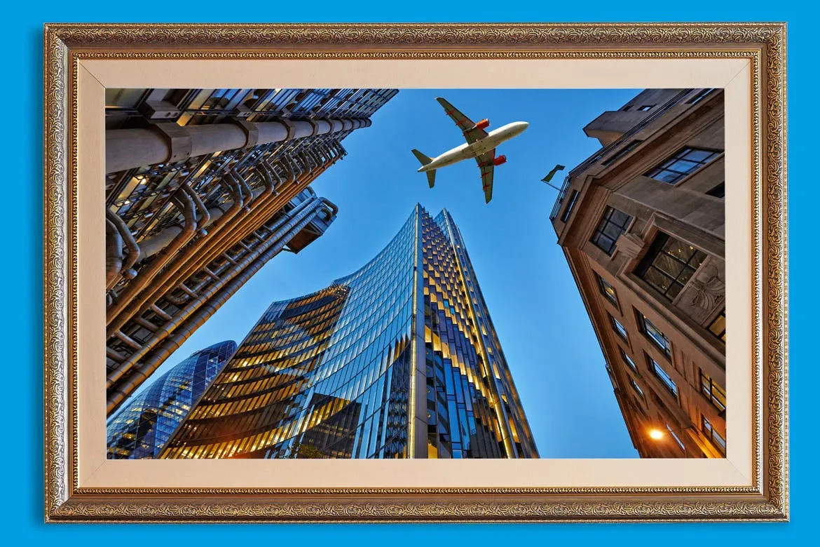 东方特色金色相框画框样机素材库精选模板v02 Oriental_Gold-Frame-Mockup-02插图(1)