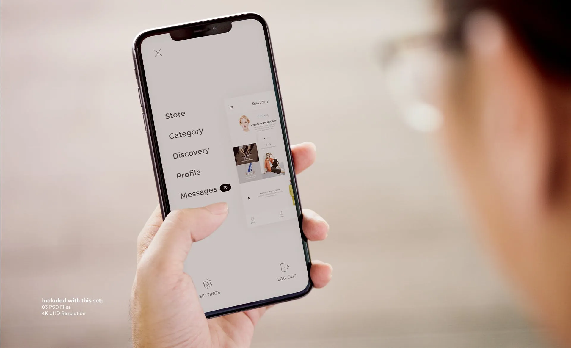 手持iPhone 11手机屏幕演示素材库精选样机模板 iPhone 11 Mockups插图(2)