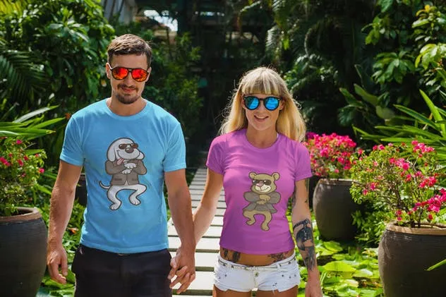 夏日时装T恤服装样机模板 T-Shirt Mock-Up Summer Edition插图(14)