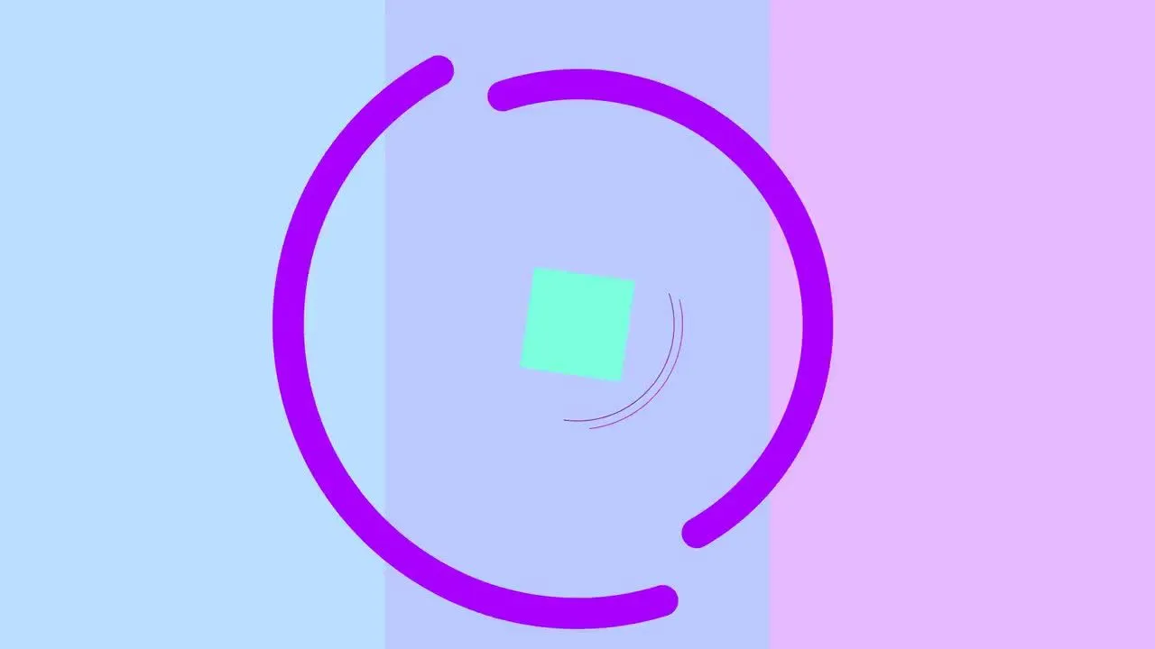 糖果徽标揭幕战像素设计精选AE模板