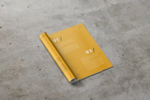 高级时尚杂志样机模板 Magazine Mockup – US Letter 8.5×11 inch插图(9)