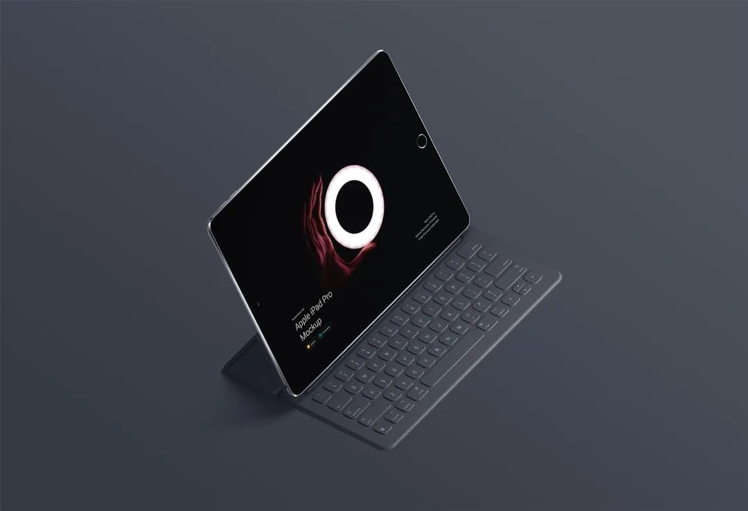 超级主流桌面&移动设备样机系列：平板电脑iPad Pro样机&场景[兼容PS,Sketch;共10.89GB]插图(18)