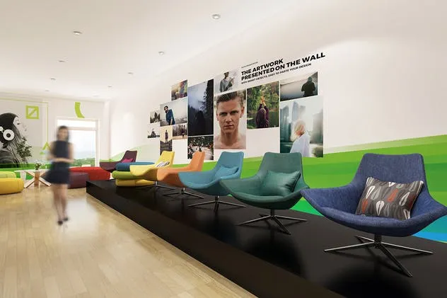 办公室场景品牌VI演示样机v6 Office Branding Mockups V6插图(1)