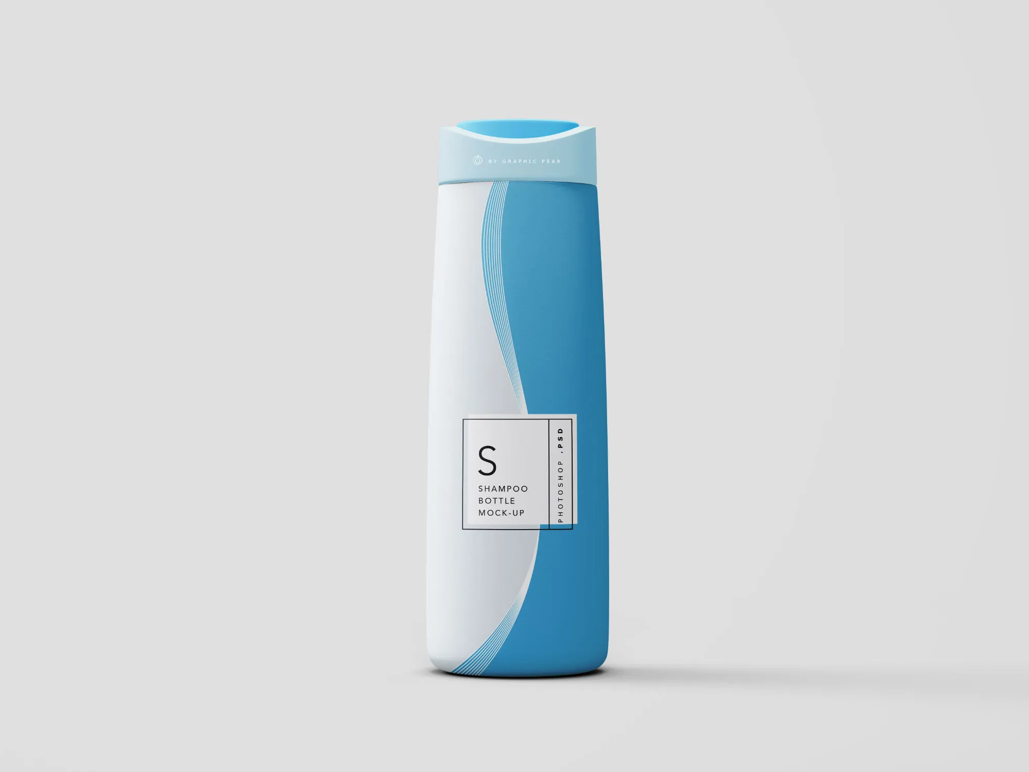 沐浴露＆洗发水瓶包装外观设计PSD样机模板 Shampoo Bottle Mockup PSD