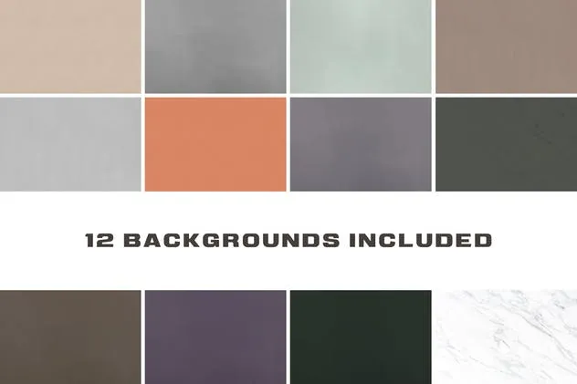 办公用品设计预览阴影背景样机模板 Ombra Stationery Shadow Mockups插图(6)