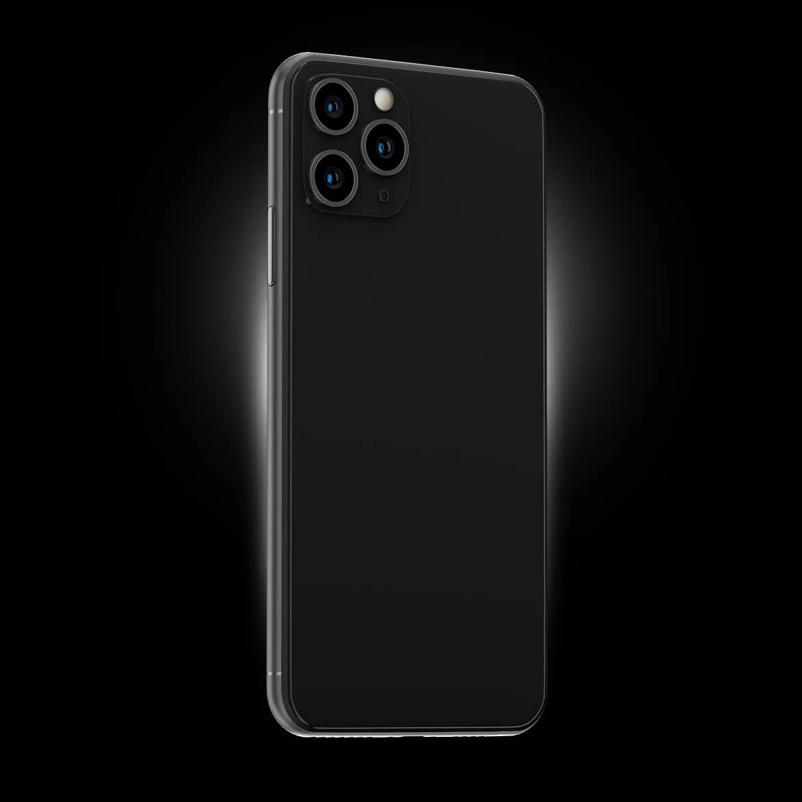 黑色iPhone 11 Pro Max智能手机APP设计预览素材库精选样机 Phone 11 Black PSD Mockups插图(3)