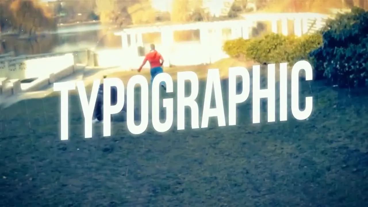 城市嘻哈效果商业广告文本过渡像素设计精选AE模板