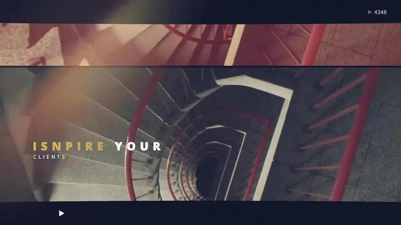 电影风格的震动流像素设计精选AE模板