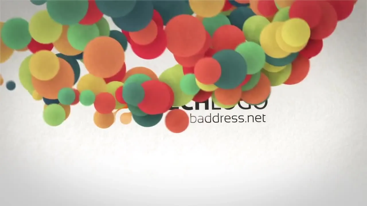 创意多彩电影徽标显示像素设计精选AE模板