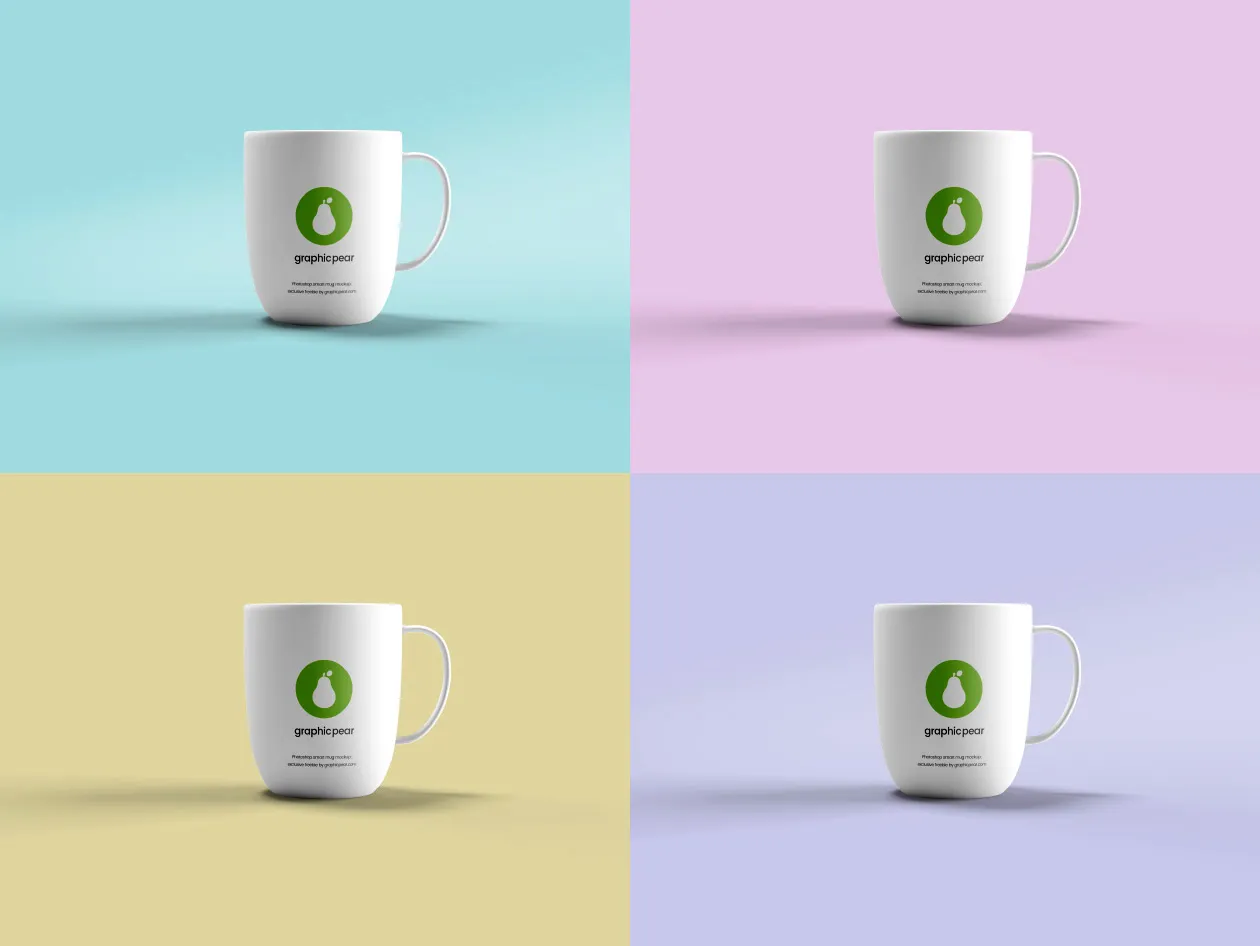马克杯外观设计样机模板 Mug Mockup