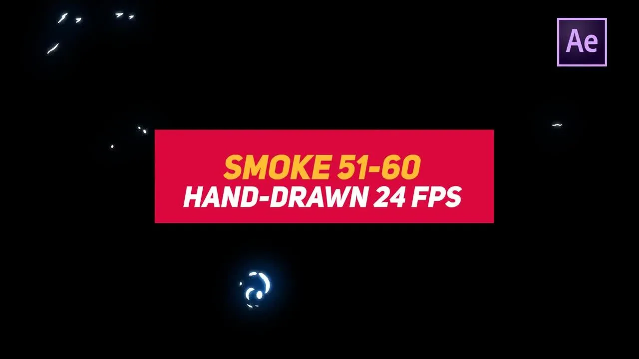 10个整洁干净创意液体元素烟雾像素设计精选AE模板