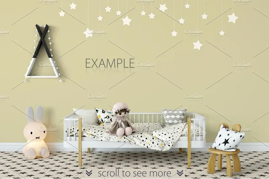 儿童主题场景生成素材包 KIDS Scene Interior Creator插图(9)