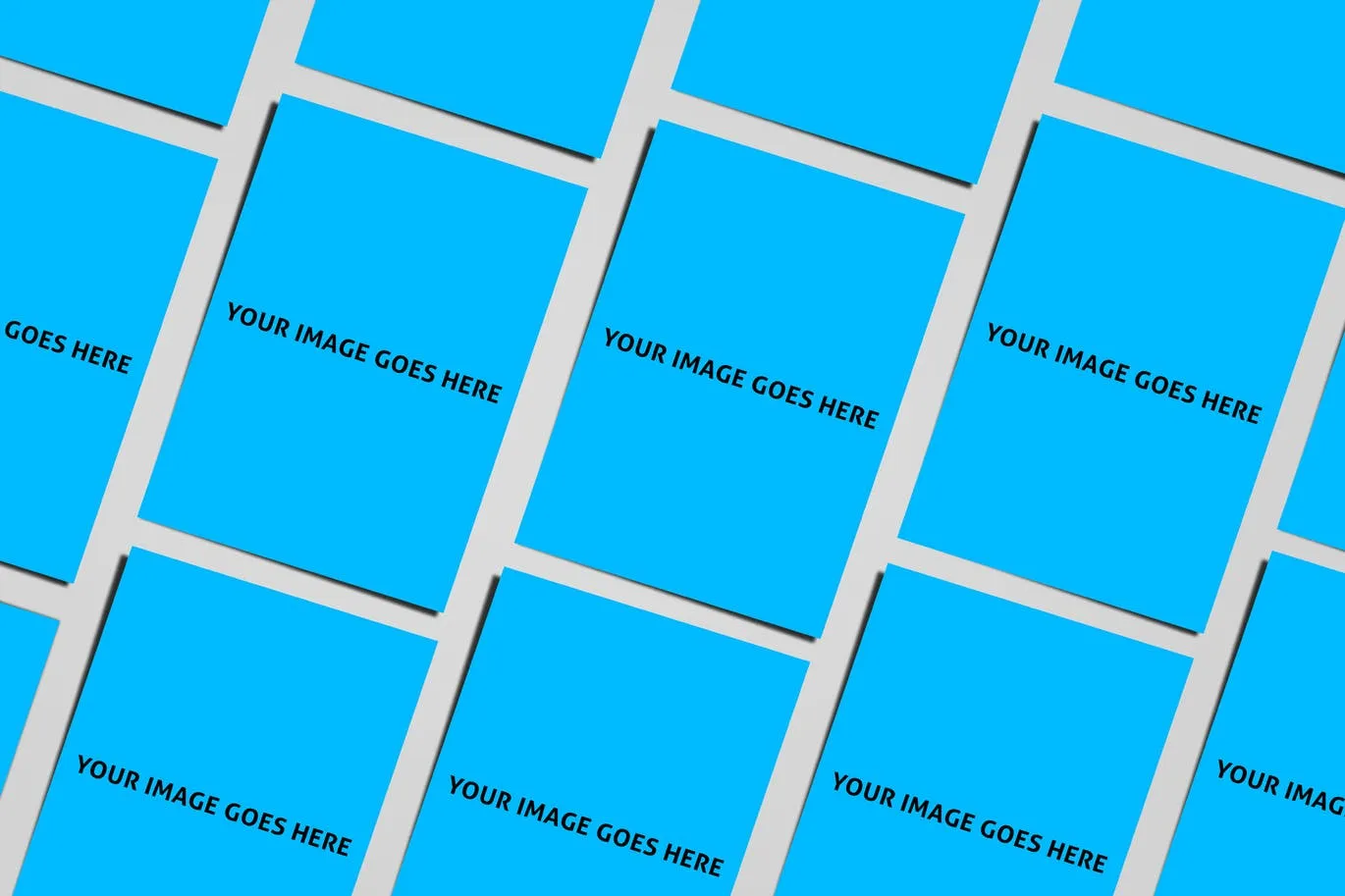 时尚简约多用途的海报宣传单DM样机VI展示模型mockups插图(2)