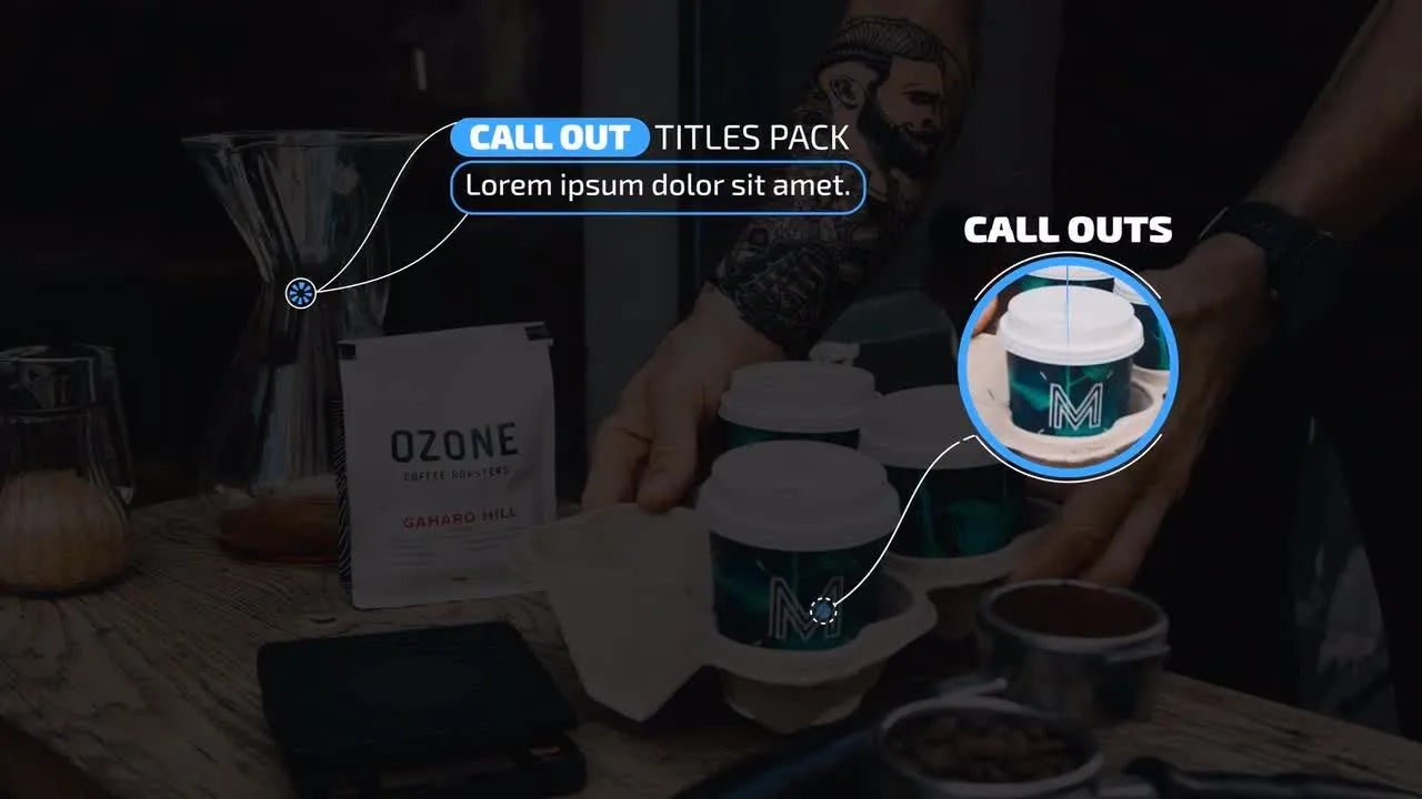 城市宣传标题像素设计精选AE模板