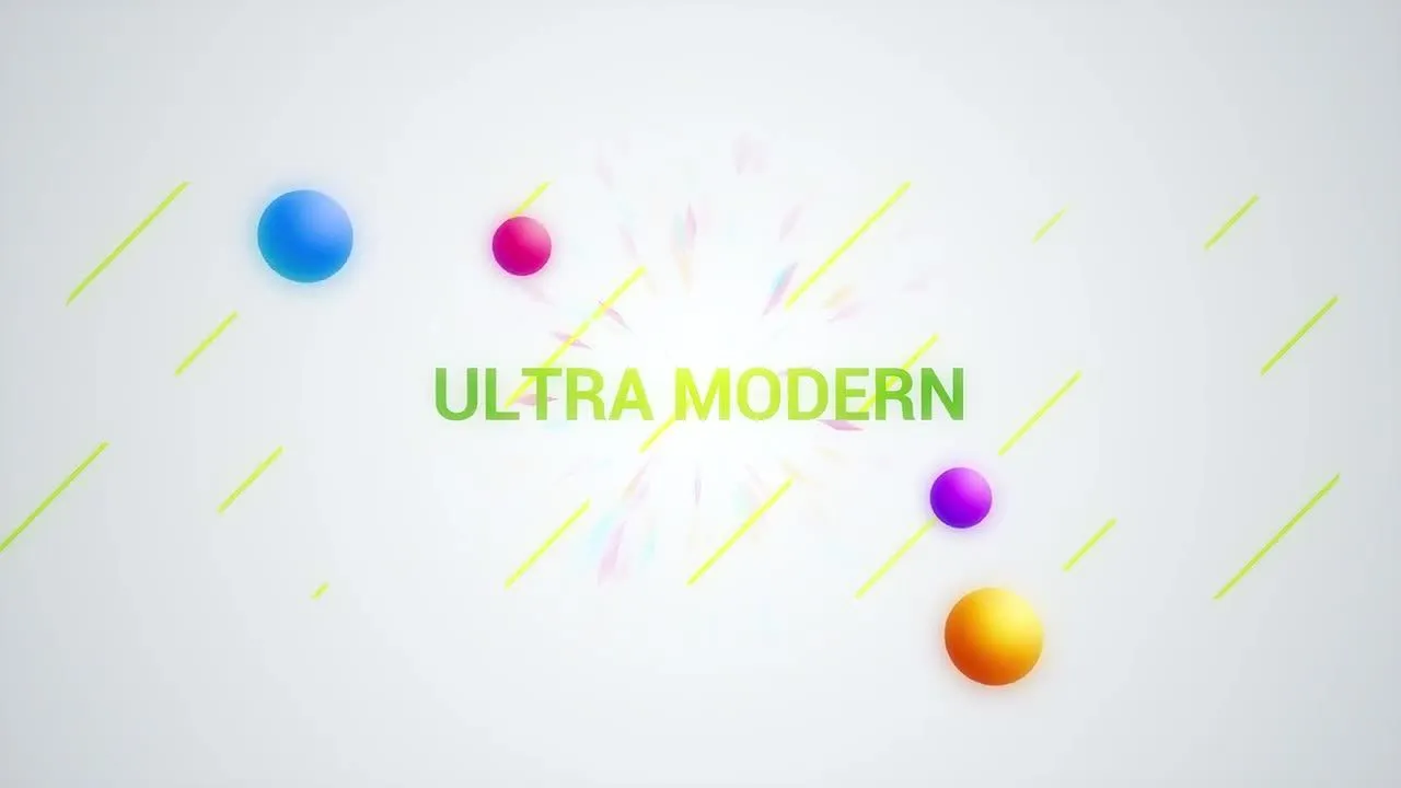 明亮且动态动画的视频介绍像素设计精选AE模板