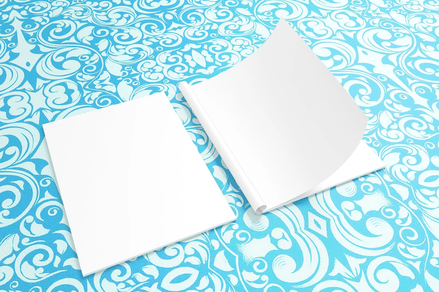 20个多角度小册子设计展示样机 20 Brochures Mockups Pack插图(16)