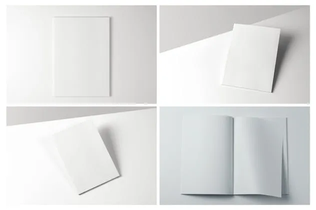 A4规格多视角杂志样机模板 A4 Magazine Mockup插图(6)