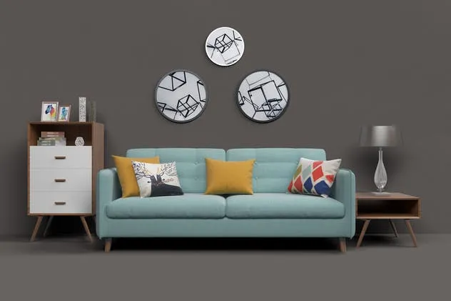 北欧简约风格装修设计场景样机 Mockup Interior Scene Creator – MK2插图(1)