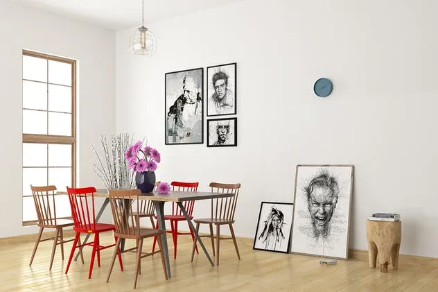 艺术墙纸装饰样机模板Vol.2 Art Wall Mockup [Vol2]插图(4)