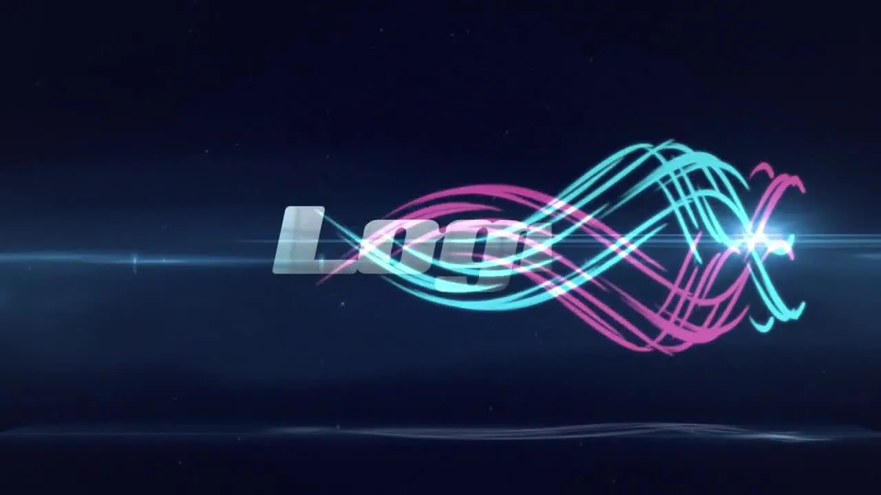 动画光条纹闪烁像素设计精选AE模板