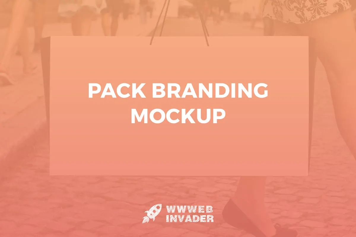 包装品牌样机模板v3 Pack Branding Mockup插图
