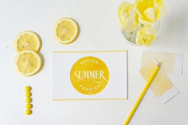 婚礼请帖/邀请函/贺卡样机 Invitation / Greeting card Mockup插图(7)