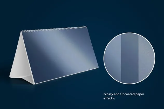 台历日历设计效果图样机素材库精选模板v2 Desk Calendar Mock-Up vol.2插图(6)