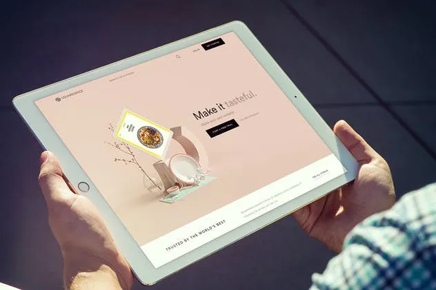 实物拍摄手持iPad Pro样机v6 iPad Pro Mockups v6插图(5)