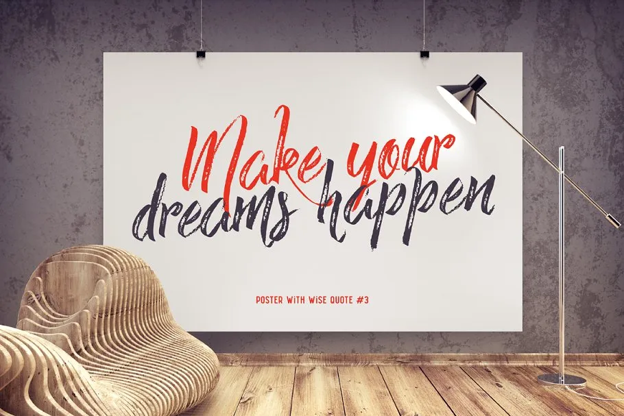 时尚室内场景样机模板 Trendy interiors scenes插图(3)