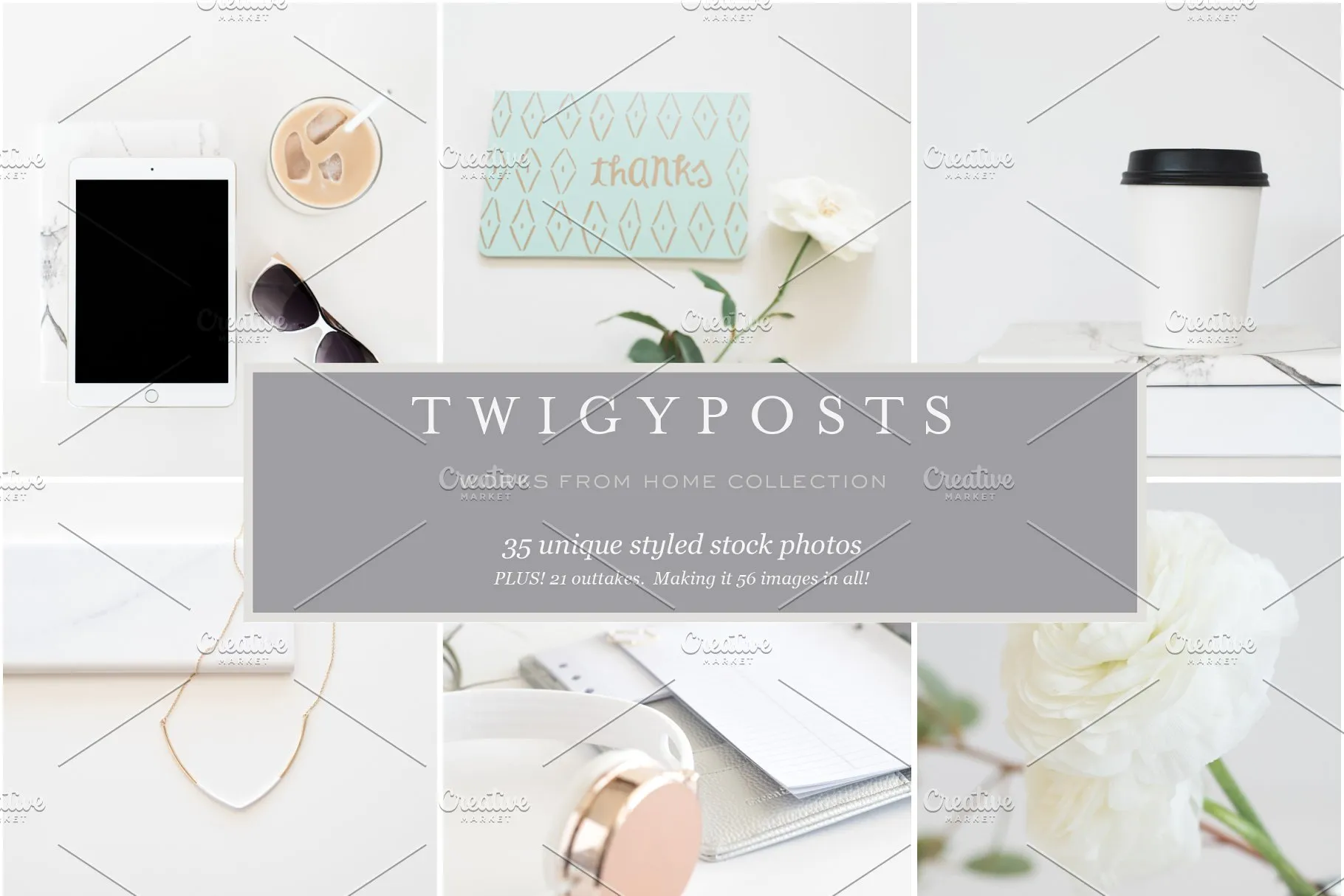 SOHO在家办公场景样机 Stock Photos | Works from Home插图(2)