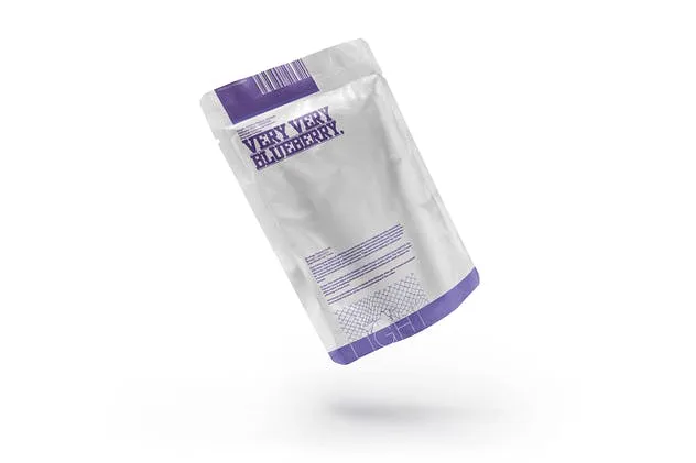 箔袋食品包装样机 Foil Pouch Bag Mock-up插图(7)