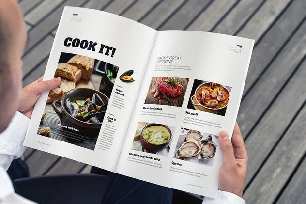 画册杂志样机模板 Brochure / Magazine Mockup插图(7)