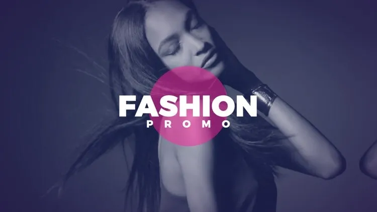 时尚活力的服装展示像素设计精选AE模板