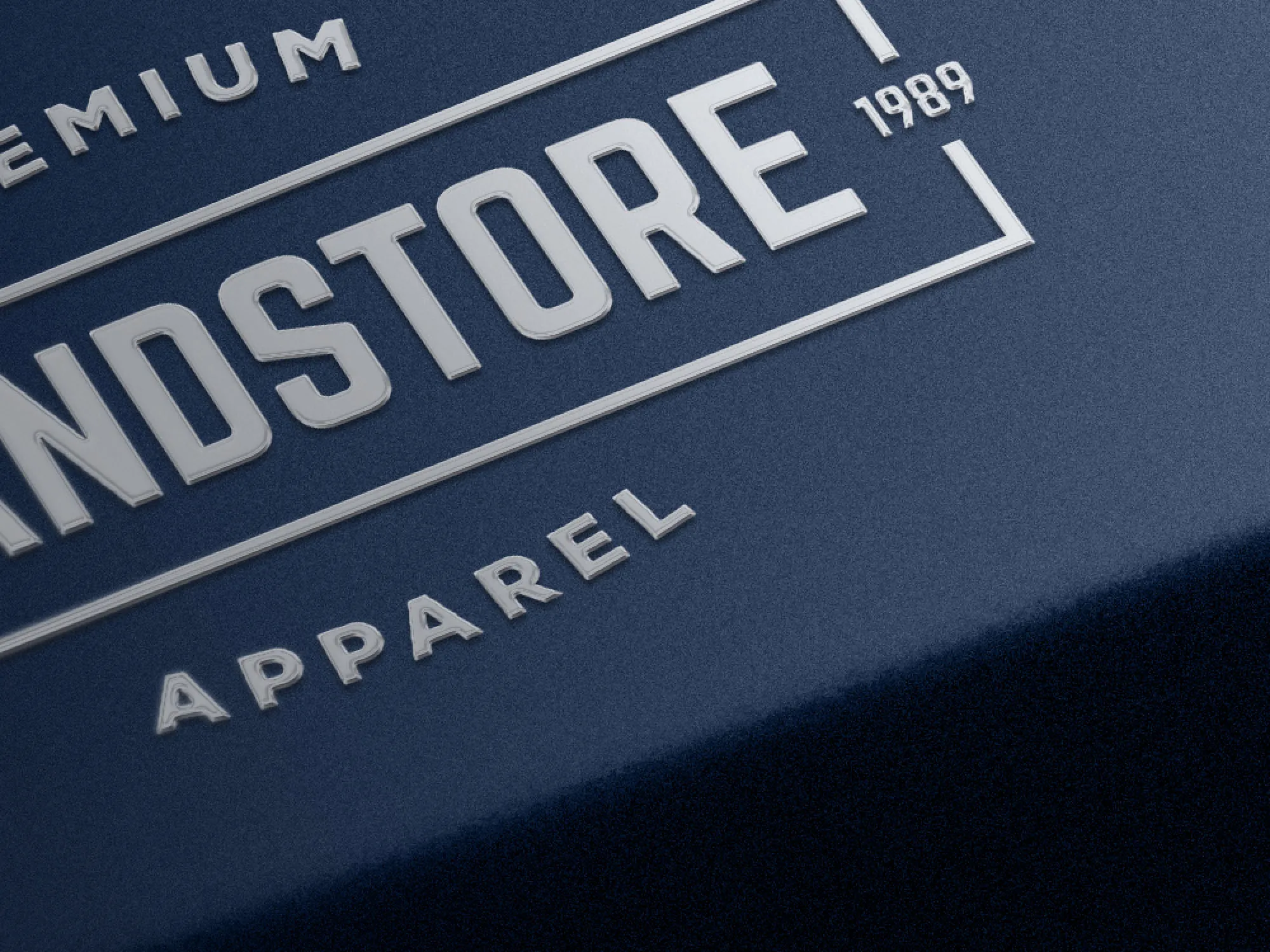 金属品牌Logo标志设计效果图样机 Metal Branding Logo Mockup插图(1)