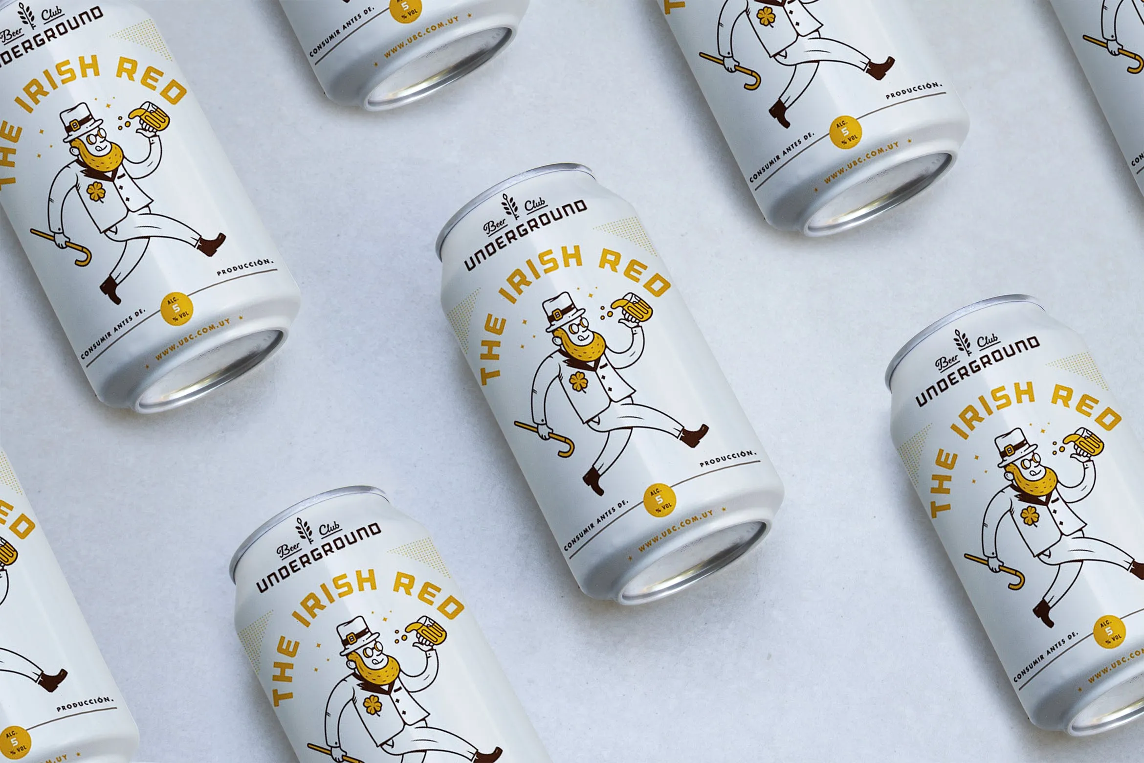 啤酒饮料易拉罐外观设计预览样机 Branding Can Mockup