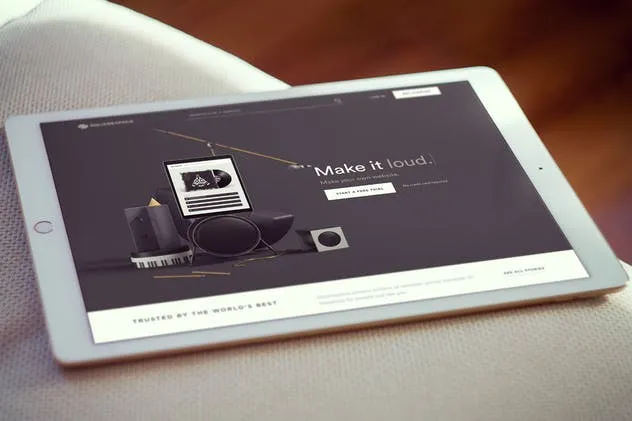 手持iPad Pro平板电脑样机模板 iPad Pro Mockups v5插图(4)