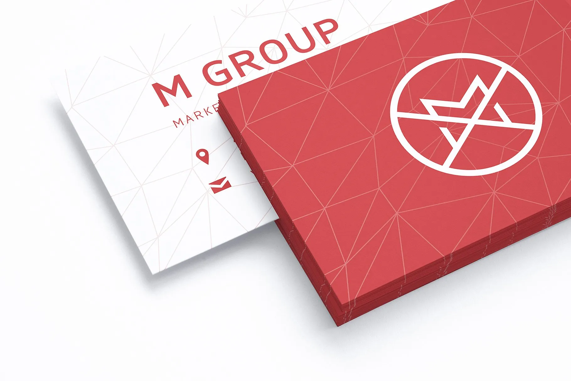 高端名片特写样机模板 Close-up Business Cards Mockup v.1插图(2)