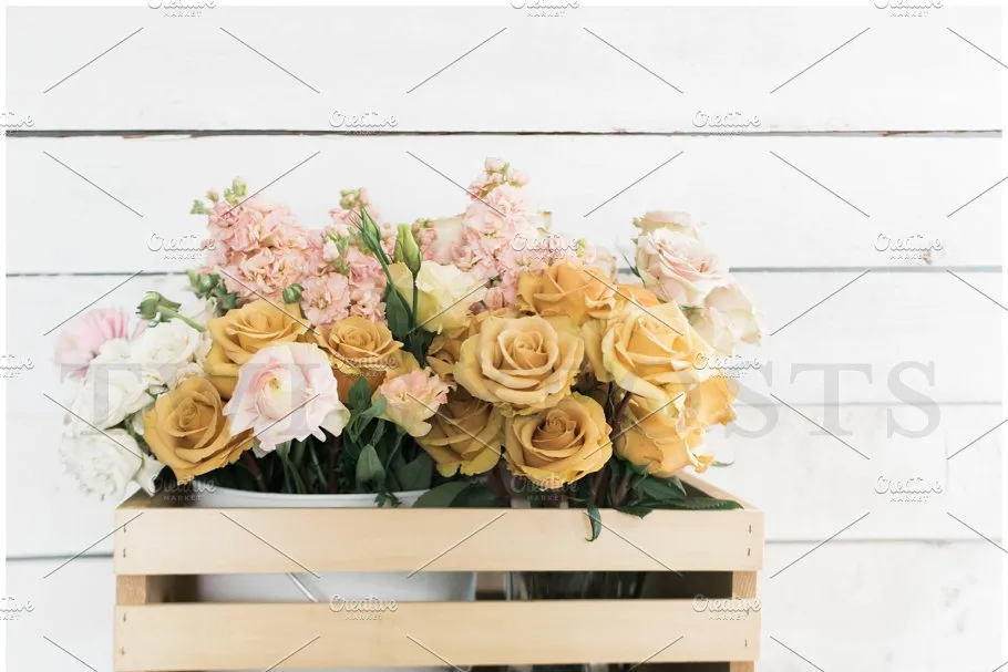 花卉场景样机 Floral Farmhouse Stock Photos插图(7)