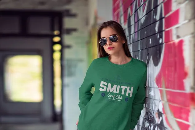 时尚品牌运动衫运动卫衣服装样机Vol.1 Sweatshirt Mock-Up Vol.1插图(4)