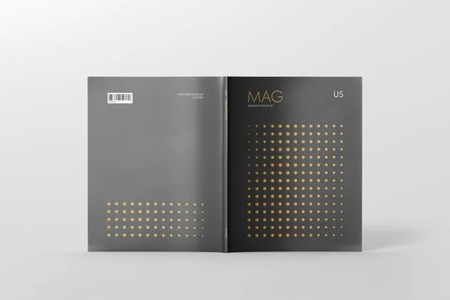 高级时尚杂志样机模板 Magazine Mockup – US Letter 8.5×11 inch插图(4)